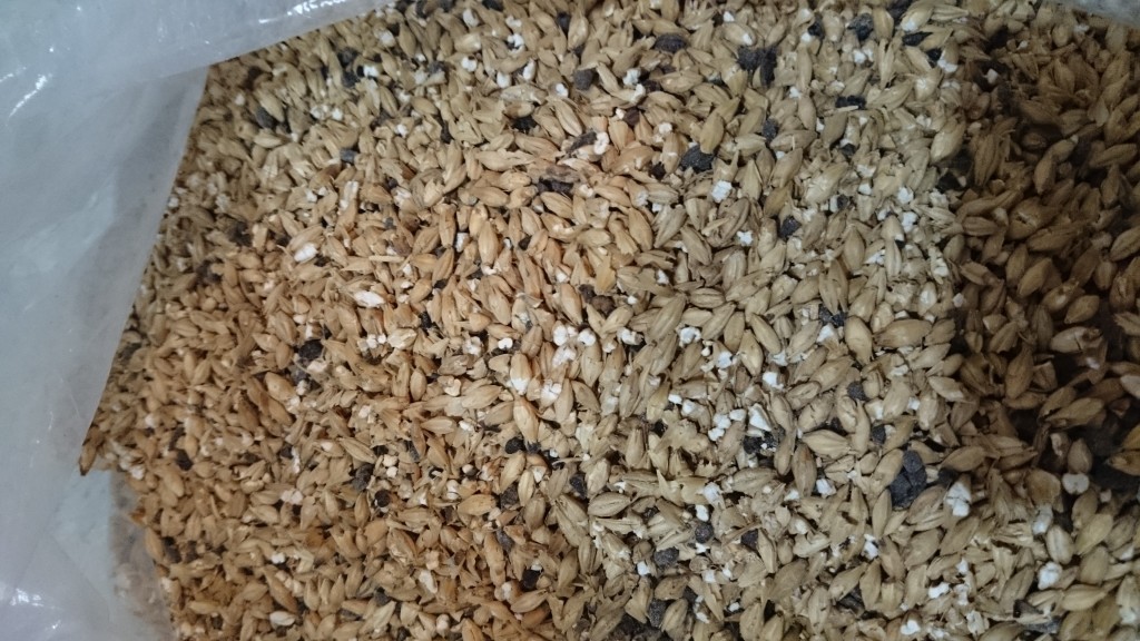 Grains milled but not enough pre boil