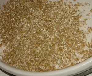 Grains After Re-Cracking on Finer Setting